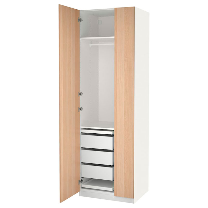 Шкаф для одежды комбинированный высокий