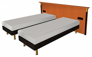 Кровать двойная для номера отеля